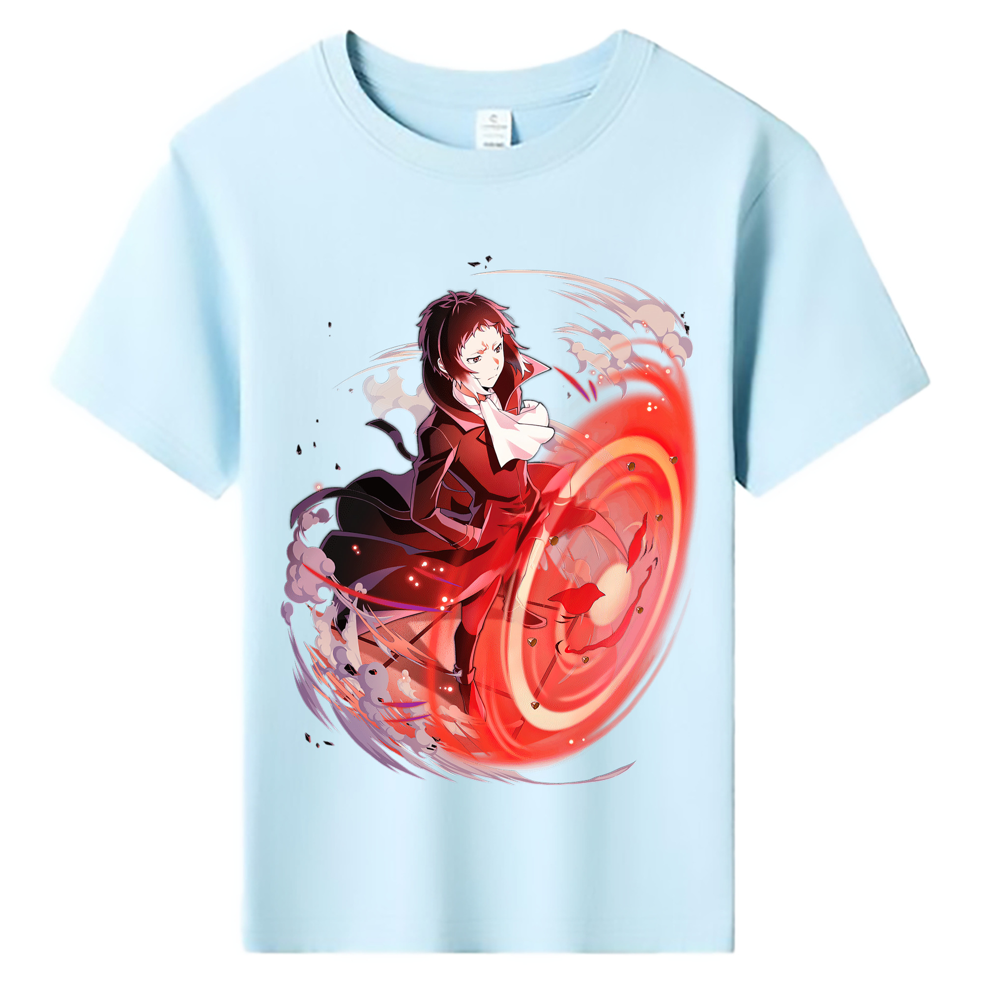 （画像用） 文豪ストレイドッグス Bungo Stray Dogs 綿100％キッズTシャツ（フロントプリント）